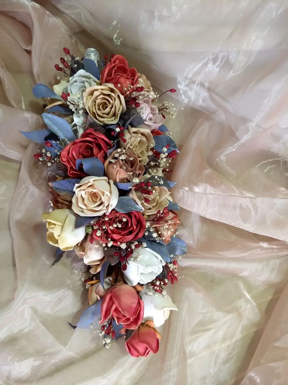 Buquê de noiva rosas eternas  - Foto 5