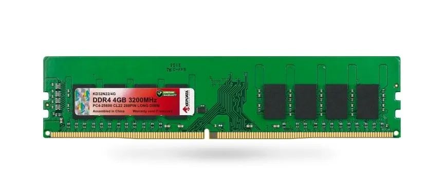 Memória 4GB DDR4 3200MHz KeepData CL22, KD32N22/4G