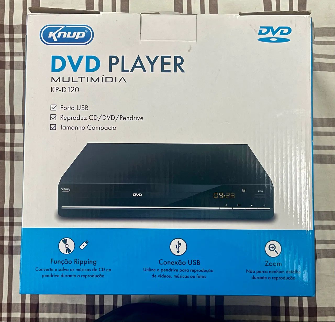 DVD Player Multimídia - KP - D120