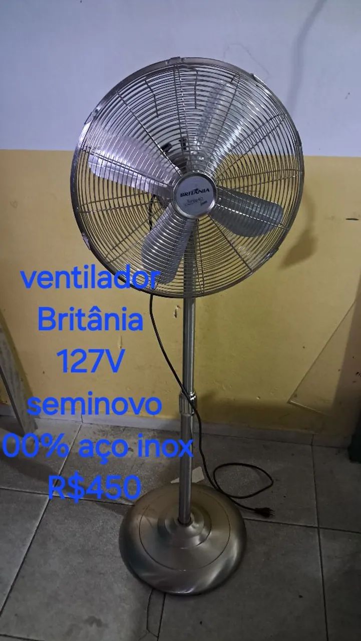 Ventilador de coluna Electrolux inox ,127V.  - Foto 2
