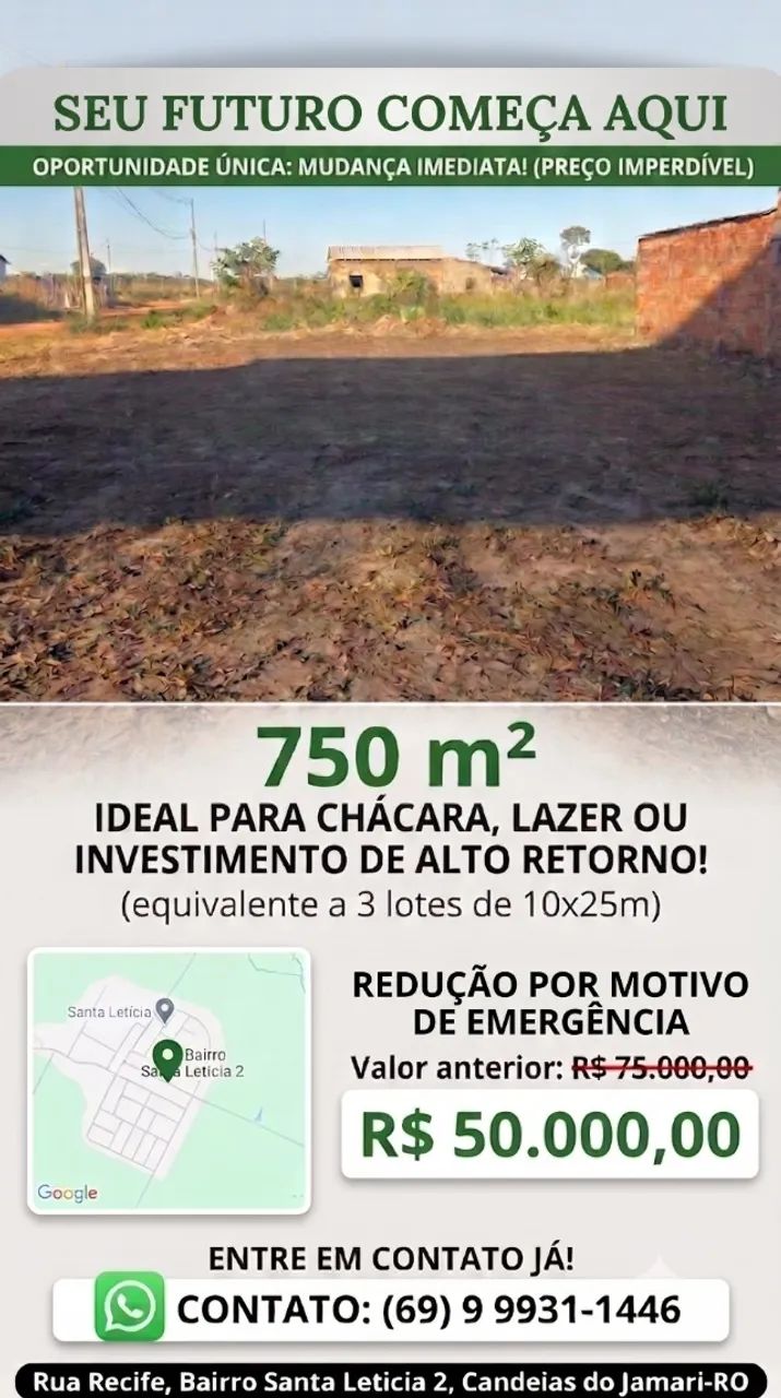 TERRENO NO PRECINHO