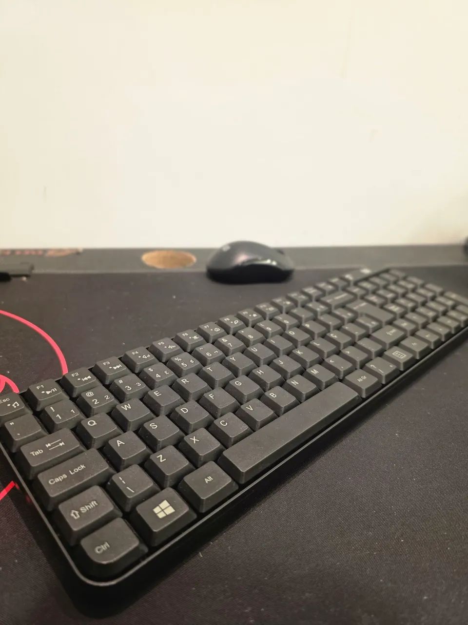 Kit mouse e teclado sem fio Multilaser Warrior CS200