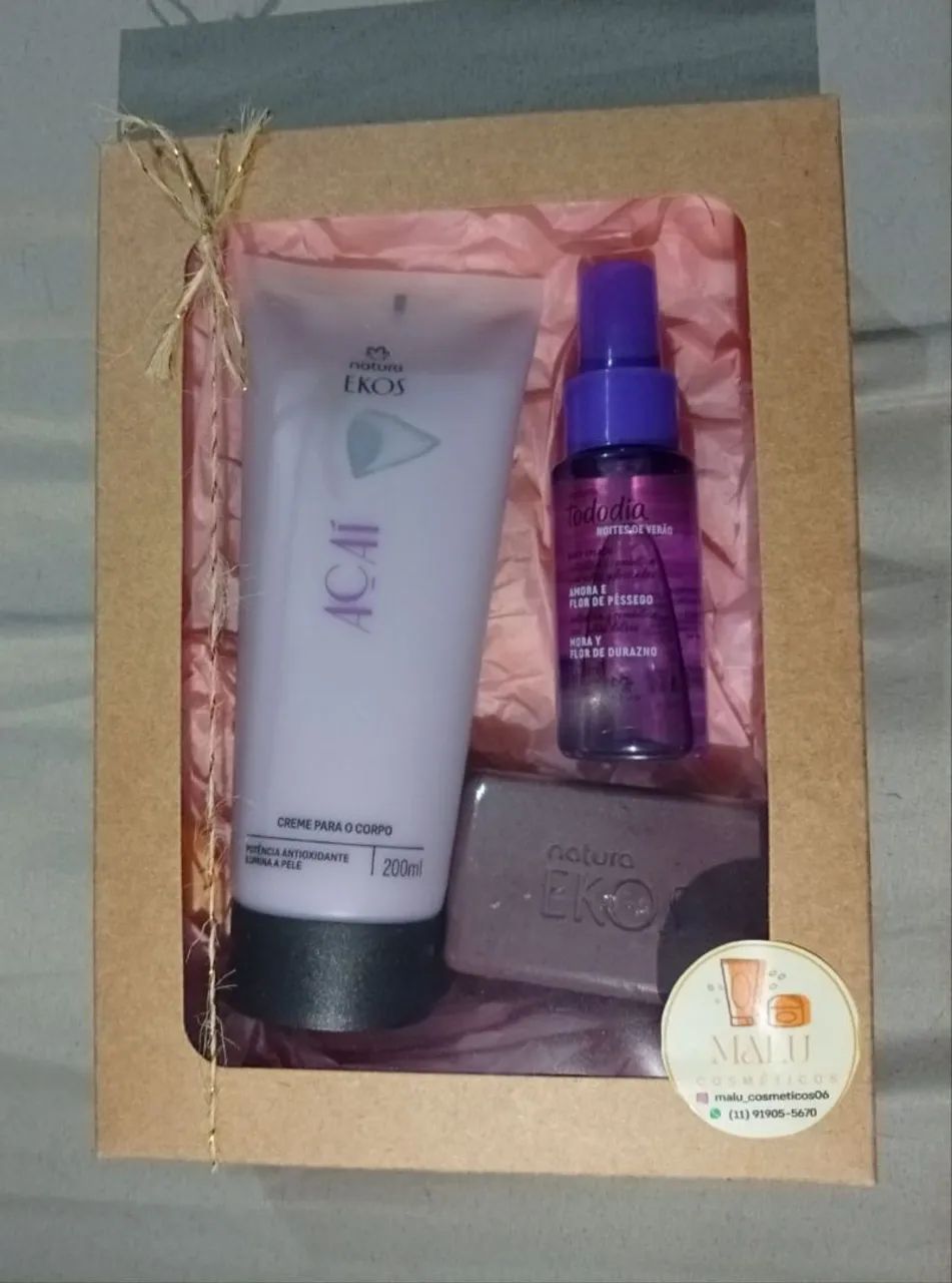 Kit presente Natura 