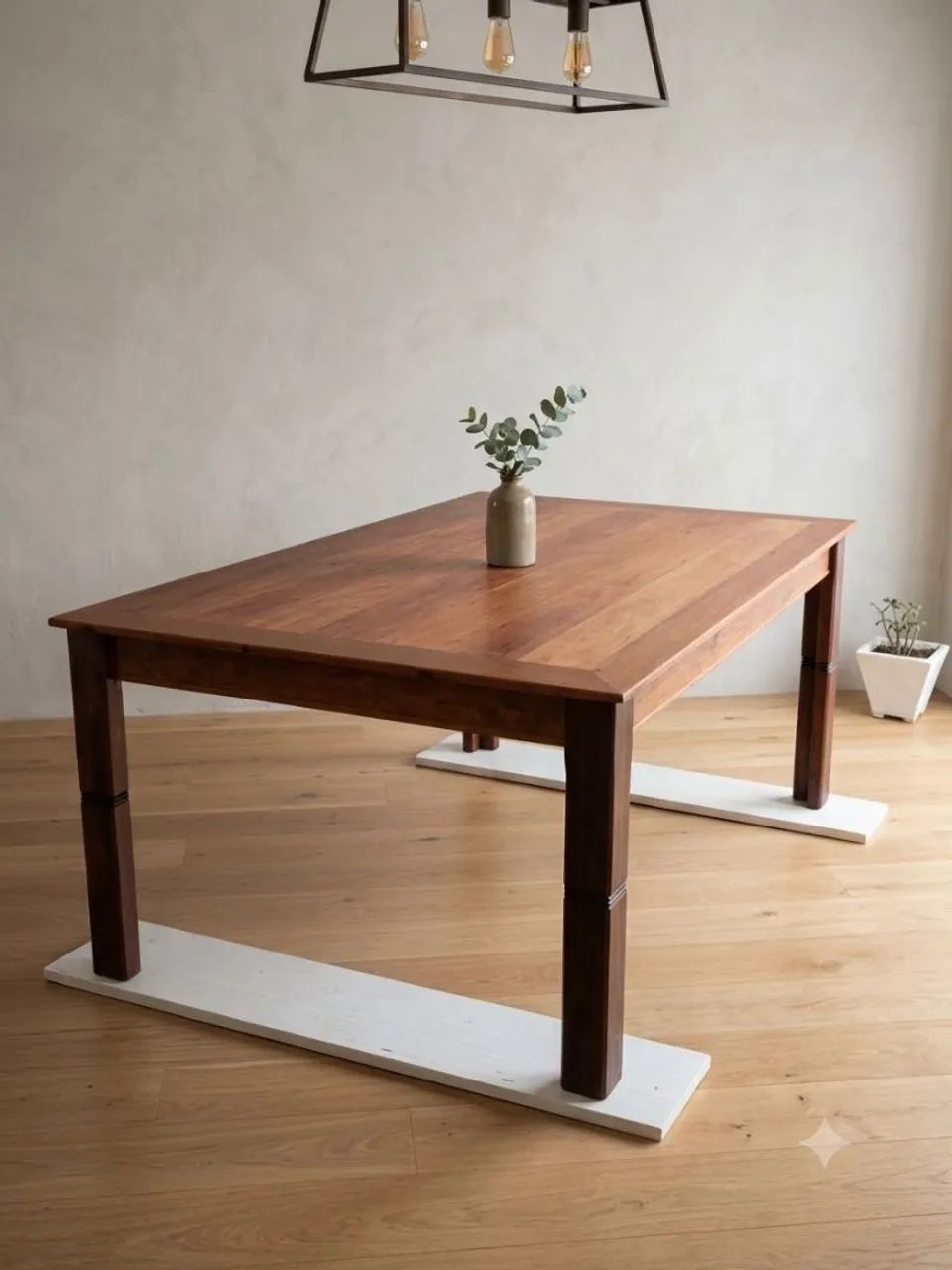 ?Mesa de Jantar em Madeira de Demolição (Ipê)