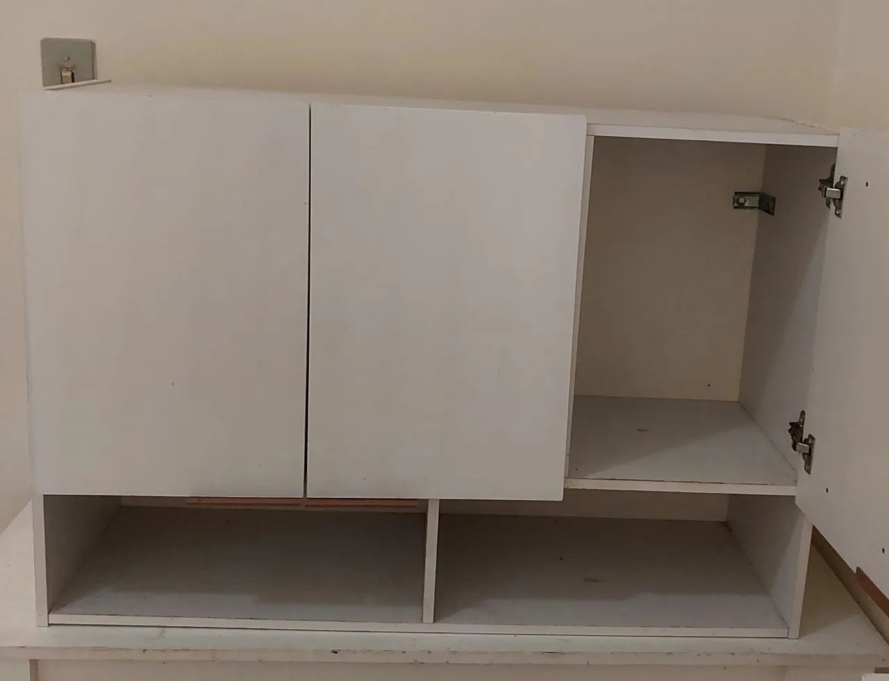 ARMÁRIO 3PORTAS PAREDE MDF - Foto 3