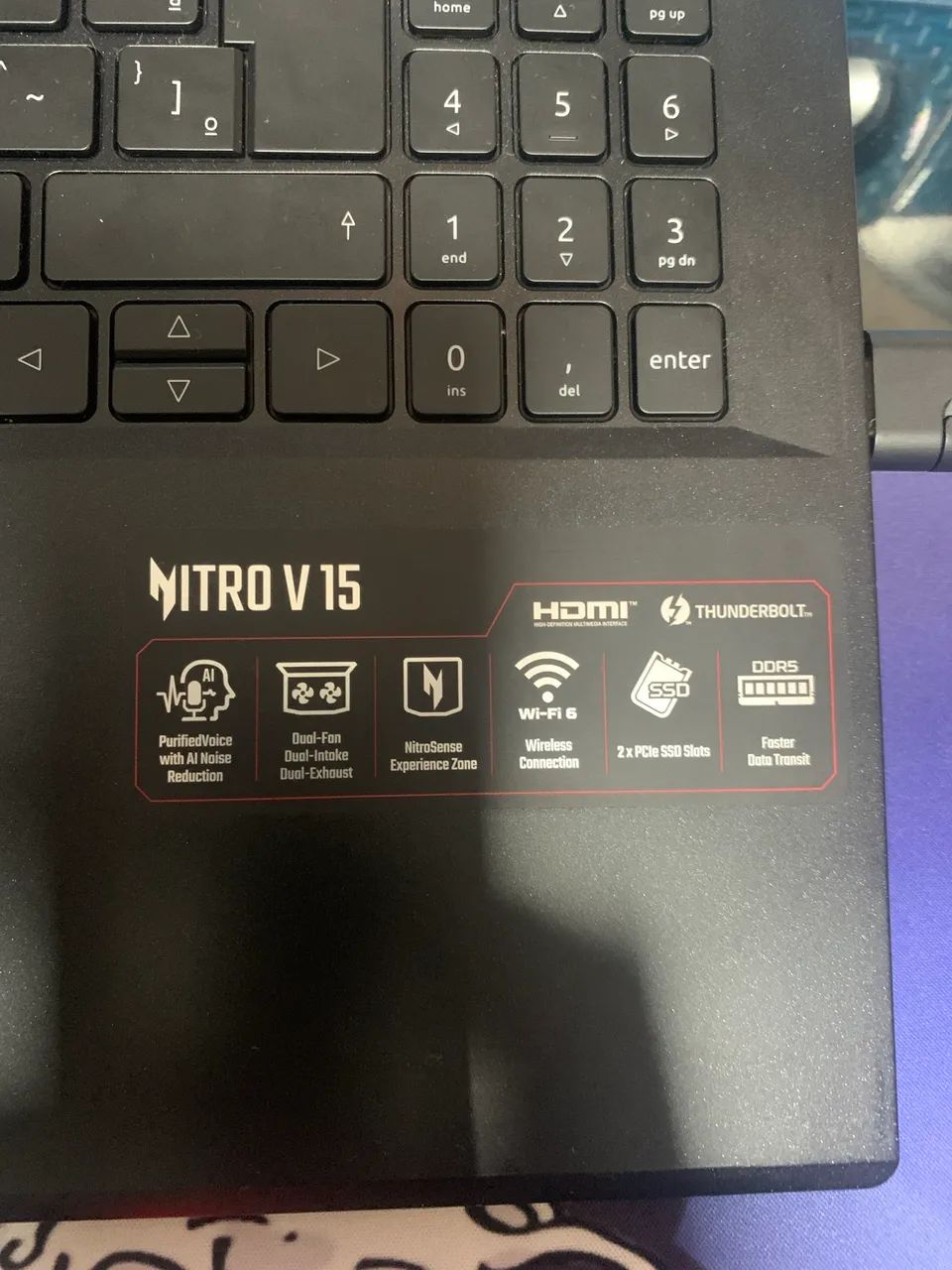 Notebook acer V15 (aceito ps5 como parte) - Foto 2