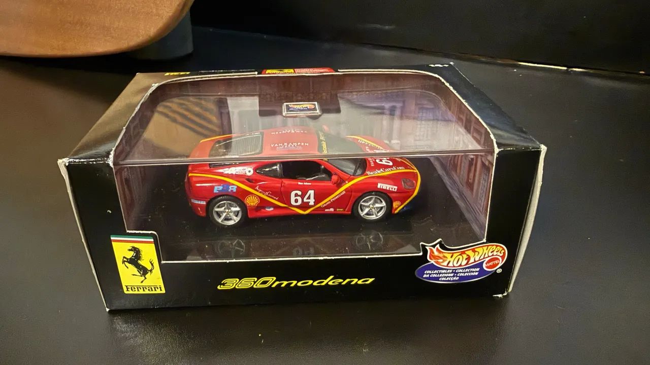 Hot Wheels 1:43 | Ferrari 360 Modena Race Car #64