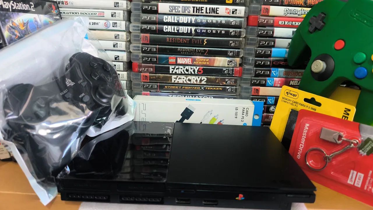 PS2 completo (somos loja)
