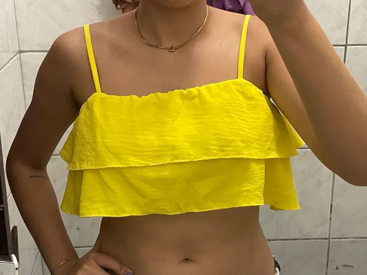 Croped de babado - Foto 2