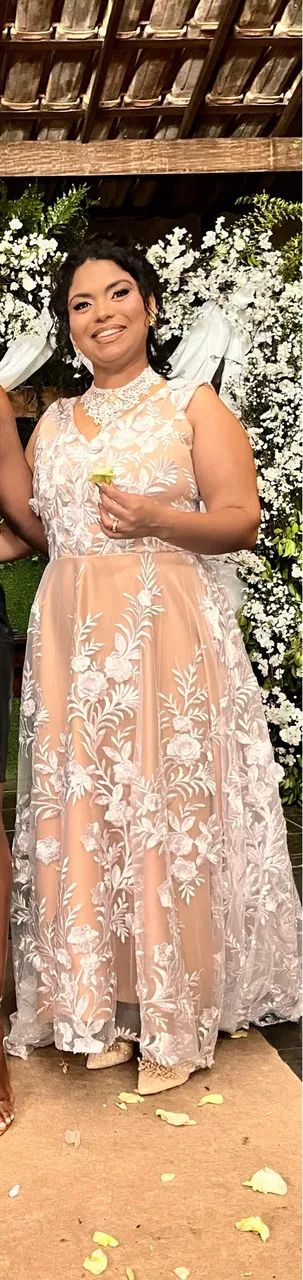 Vestido de noiva Boho em renda - Foto 2