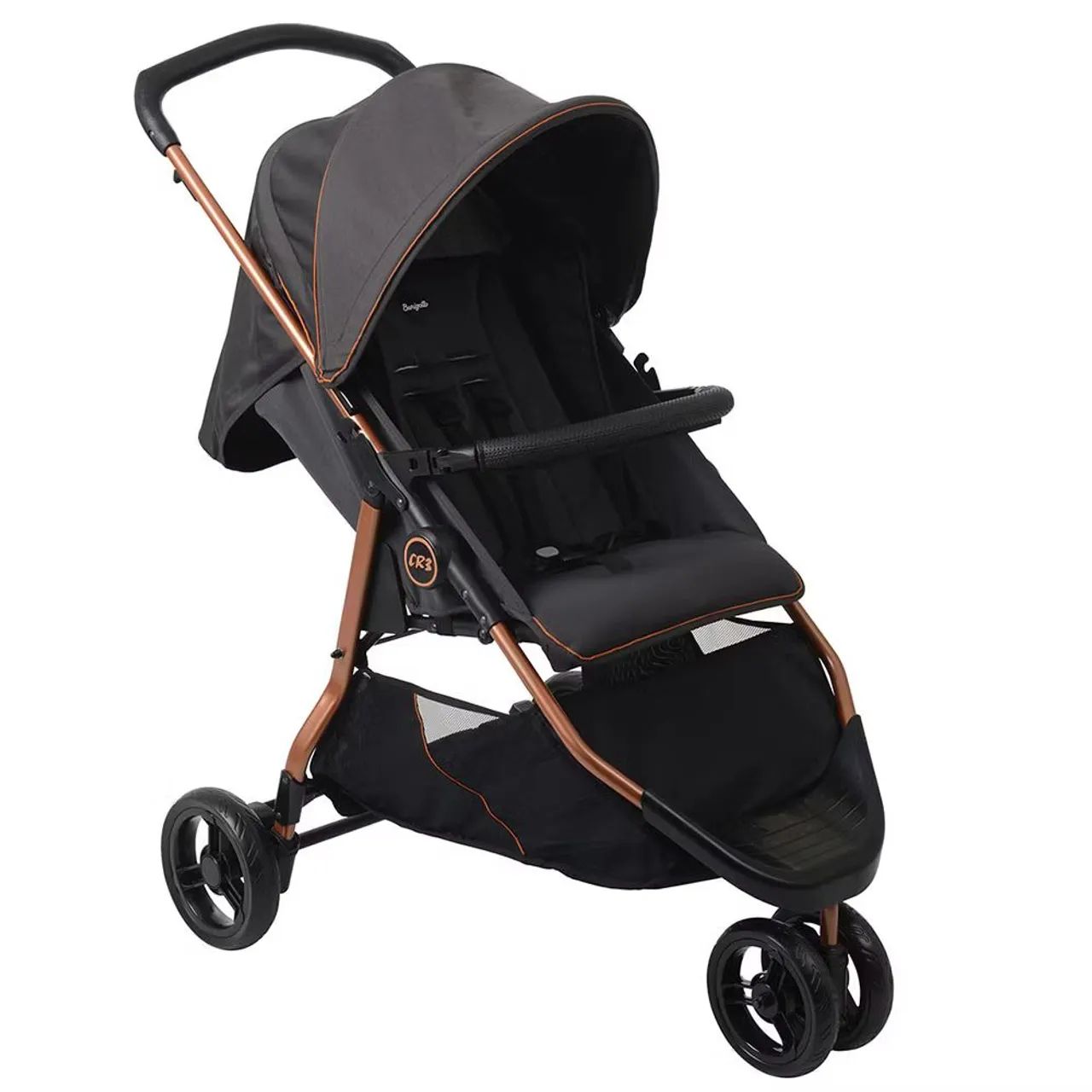 Carrinho de bebê CR3 GRAY COBRE