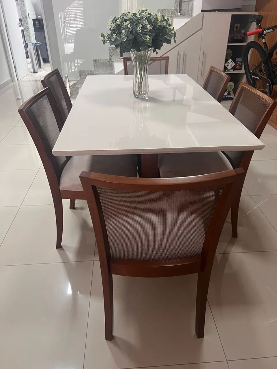 Mesa de seis cadeiras  - Foto 4