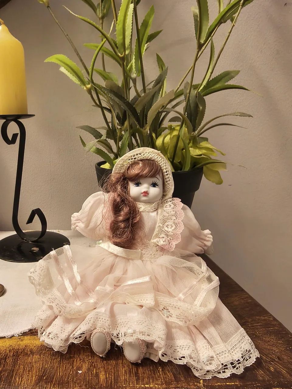 Boneca Porcelana Antiga  - Foto 2
