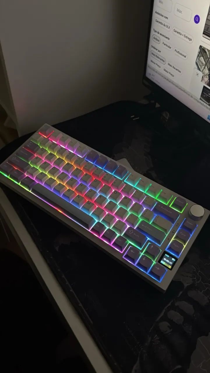 Teclado SEM FIO ak820 PRO