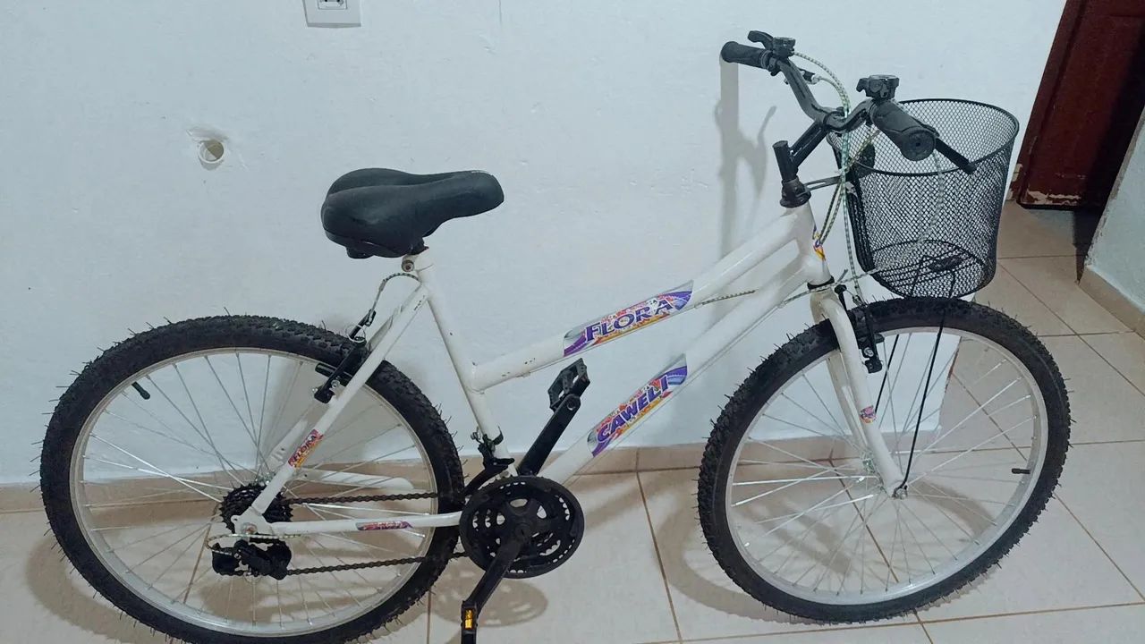 Vendo bicicleta semi nova 