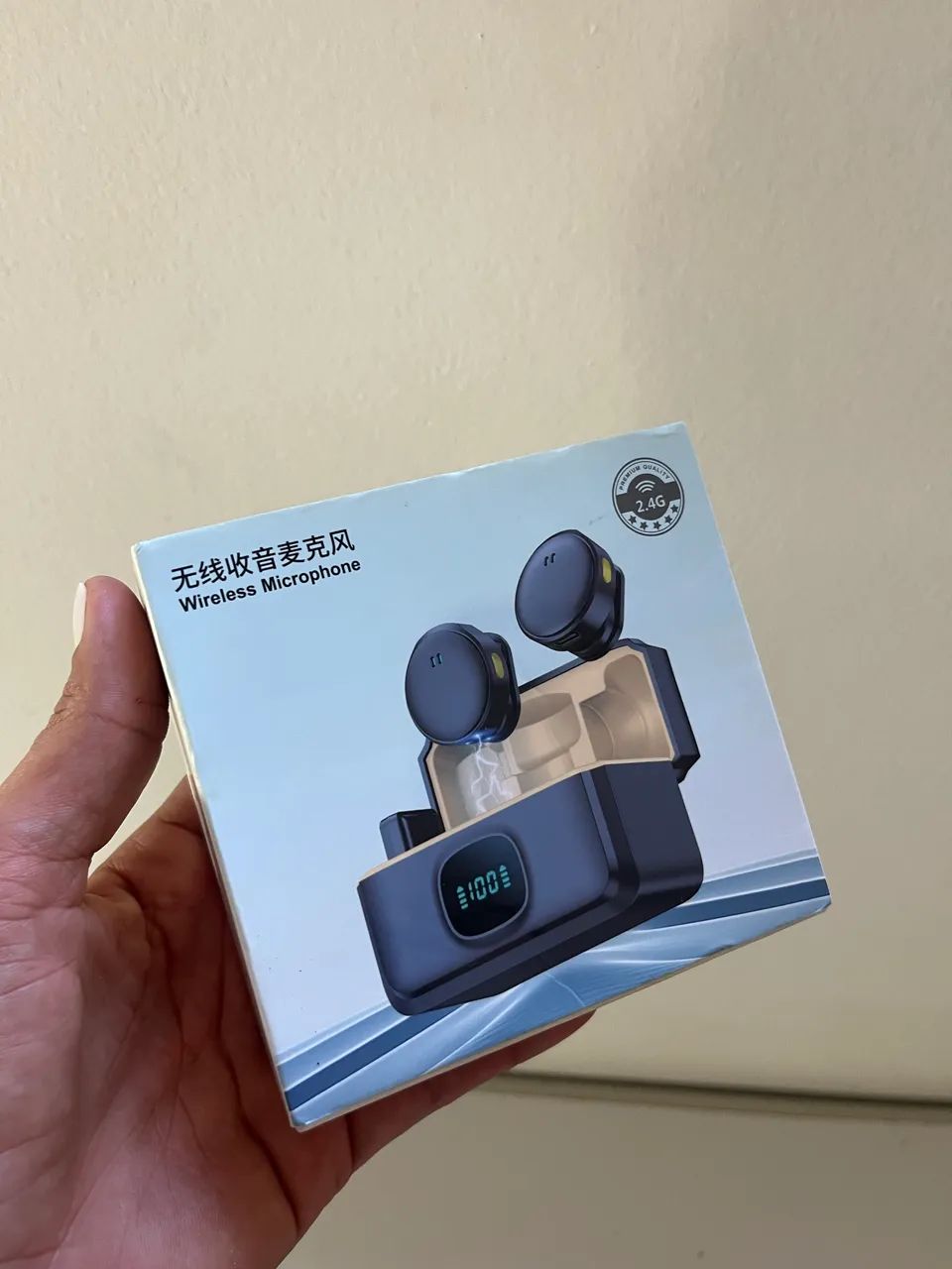 Microfone de lapela