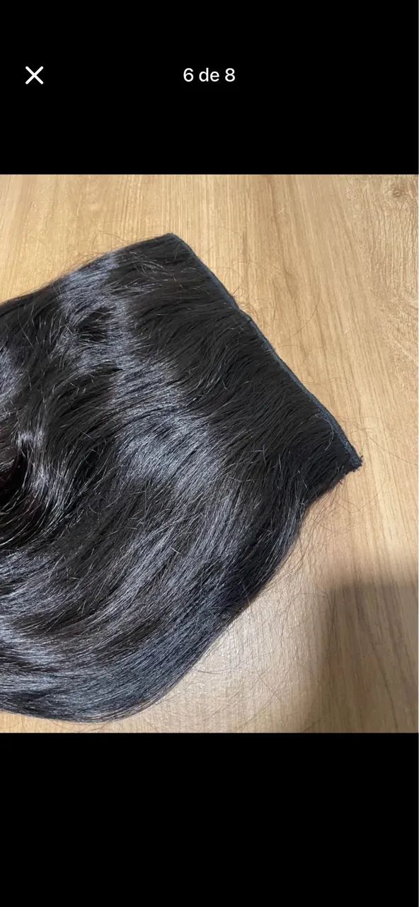 Cabelo Humano Tic Tac 60cm - Foto 2