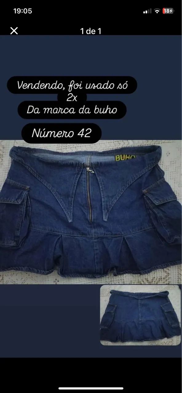 Saia da buho de marca