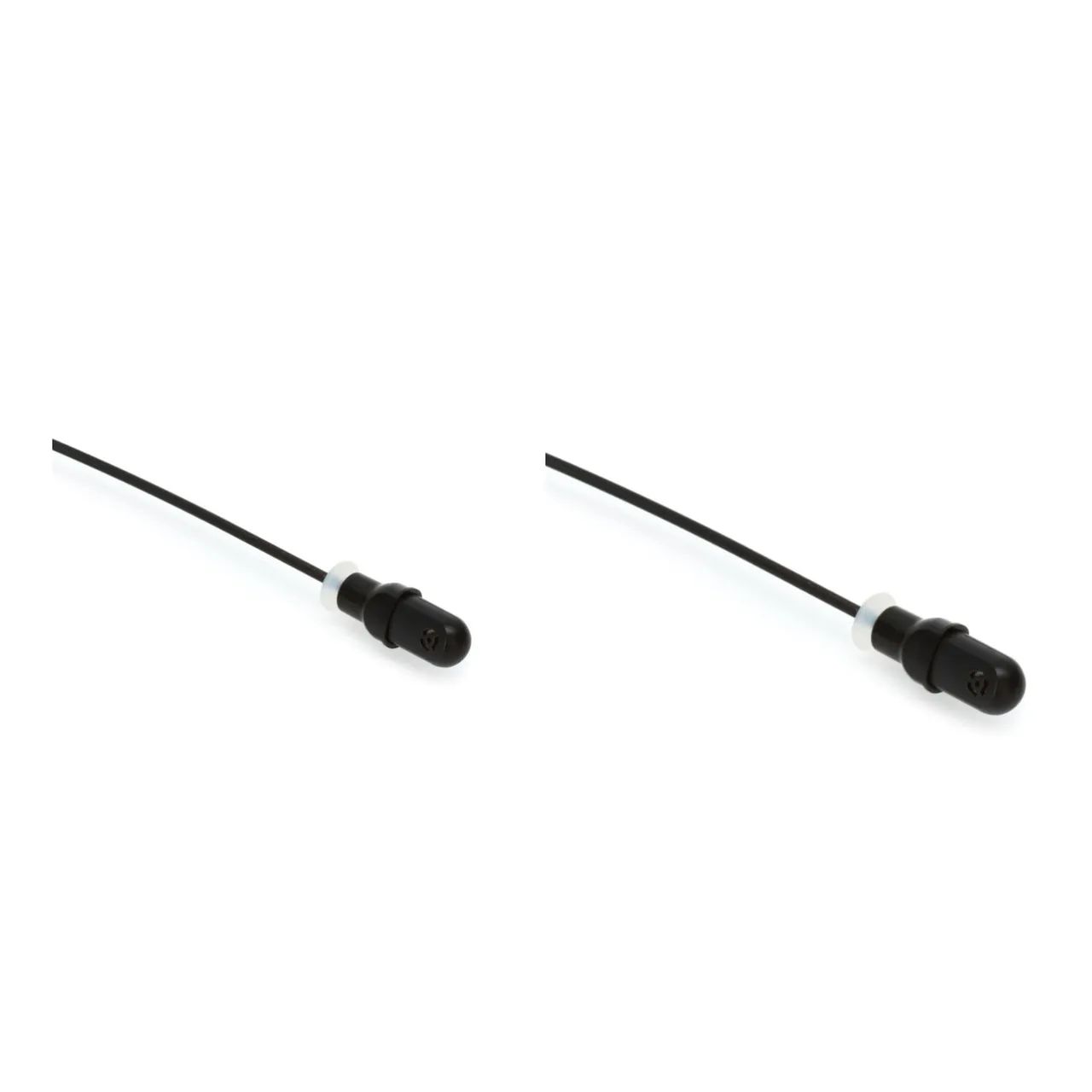 Kit 2 Microfone de headset omnidirecional Shure DuraPlex DH5 com conector TA4F - Preto - Foto 4
