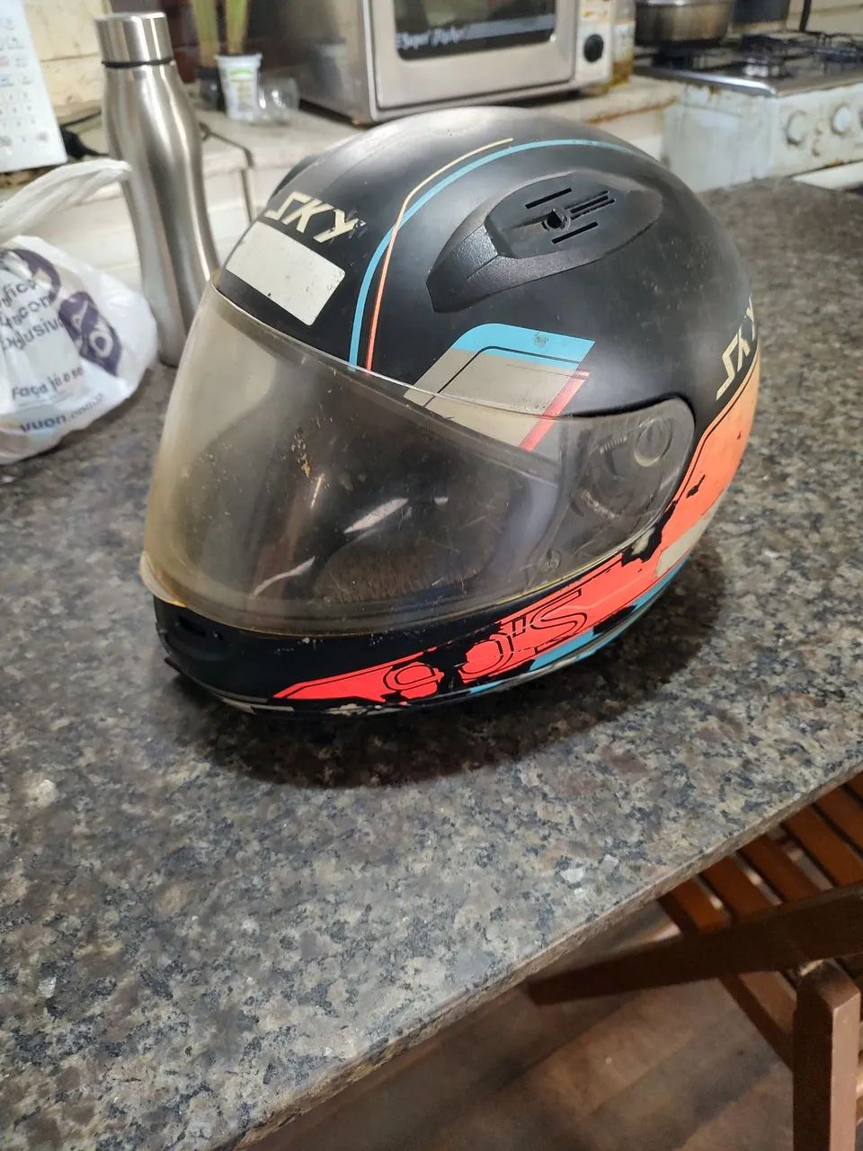 Capacete de Moto Usado