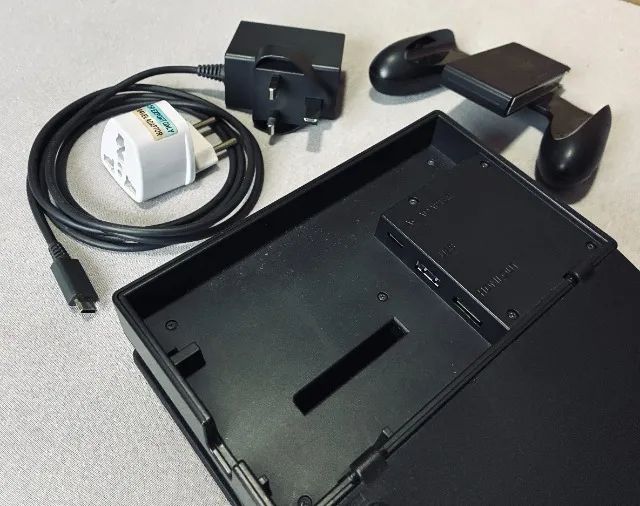 Suporte de Joycon, Dock, e Fonte de Nintendo Switch - Foto 3