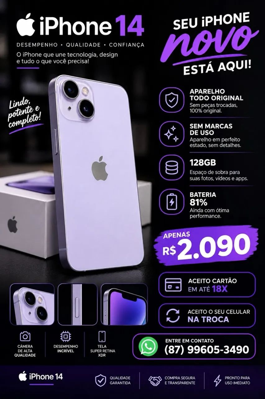 Vendo iPhone 14