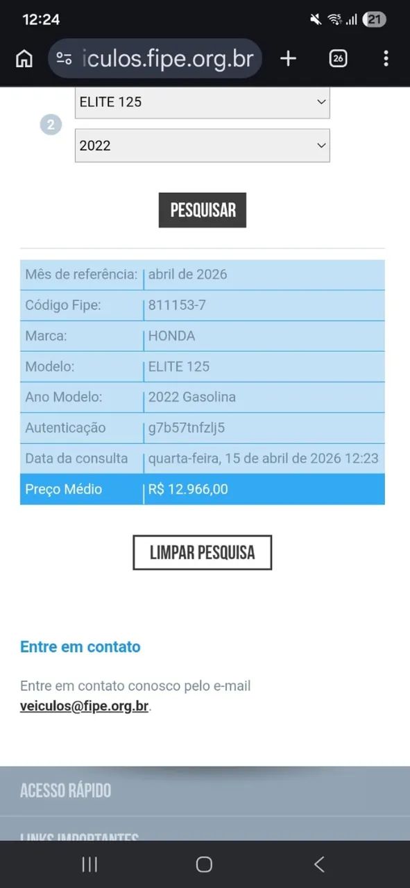 Revisada na Honda - Foto 2