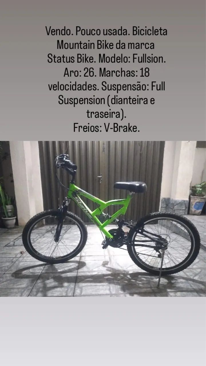 Bicicleta Aro 26 marcha de 18 velocidades - Foto 4