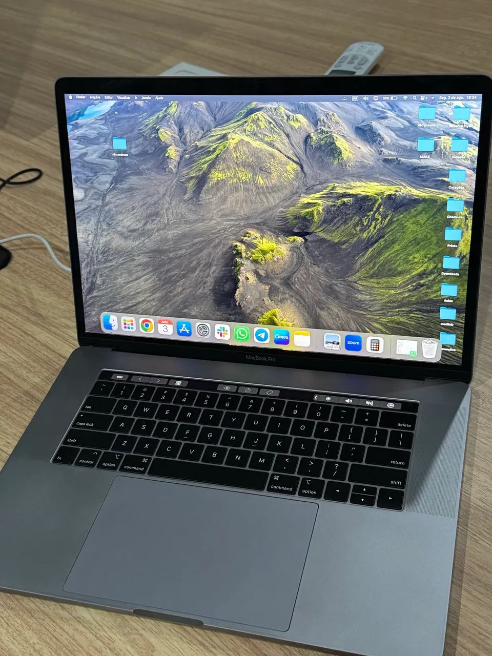 MacBook Pro 15? A1990 | Intel Core i7 | 16GB RAM | Touch Bar | Caixa Original
