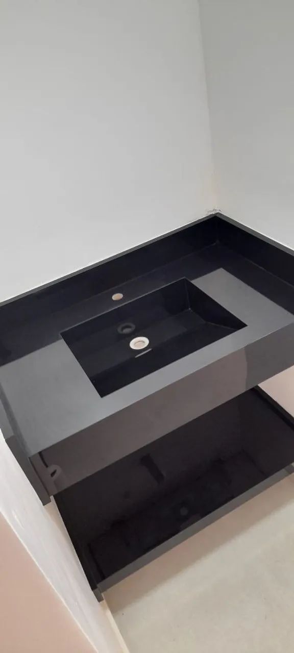Bancada de cozinha e lavatório em porcelanato  - Foto 2