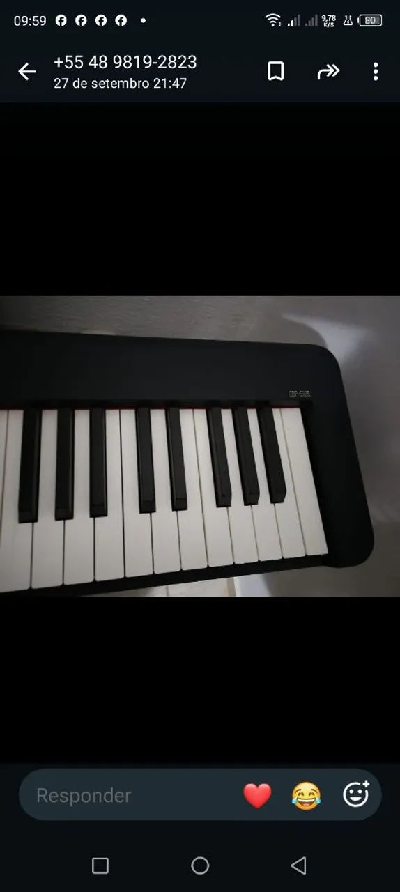 Piano Digital Cássio  - Foto 4