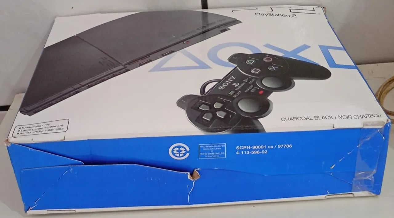 Caixa reprô vazia PS2 Slim - Foto 4
