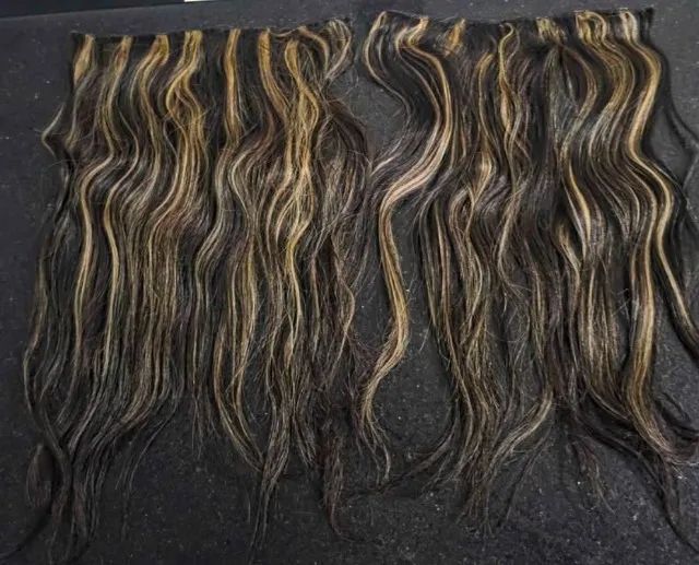 Telas com cabelo humano 