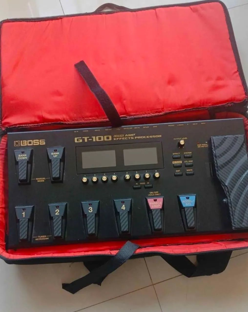 BOSS GT-100 C/BAG E FONTE  - Foto 2