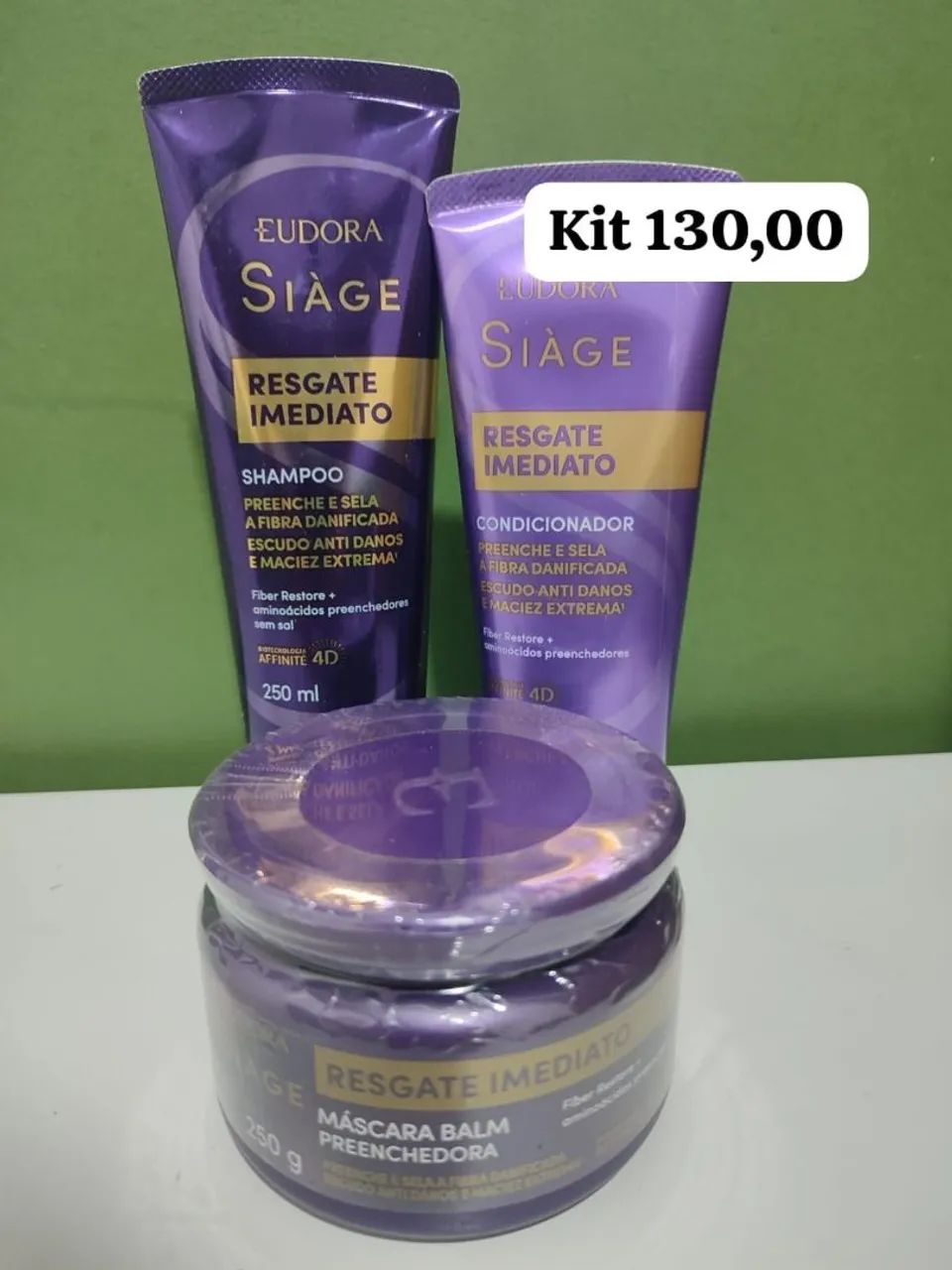 Kit Capilar Resgate Imediato Eudora