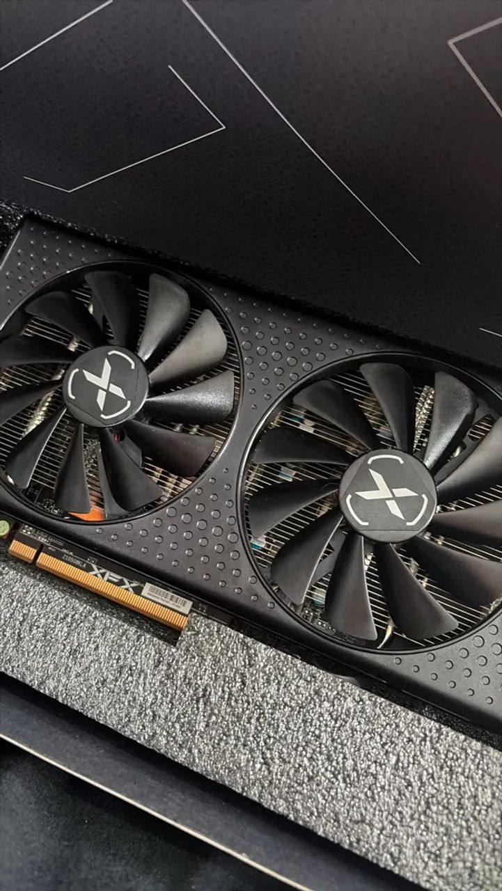 rx7600 xfx dual fan 8gb - Foto 3