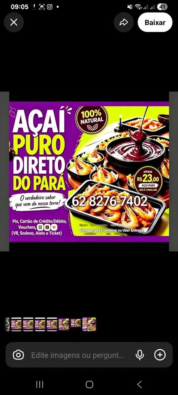 AÇAÍ PURO  - Foto 3