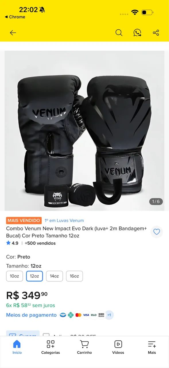 Vendo luva de box  - Foto 2