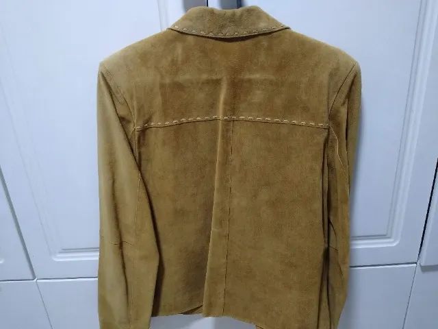 Jaqueta em couro cru - Foto 5
