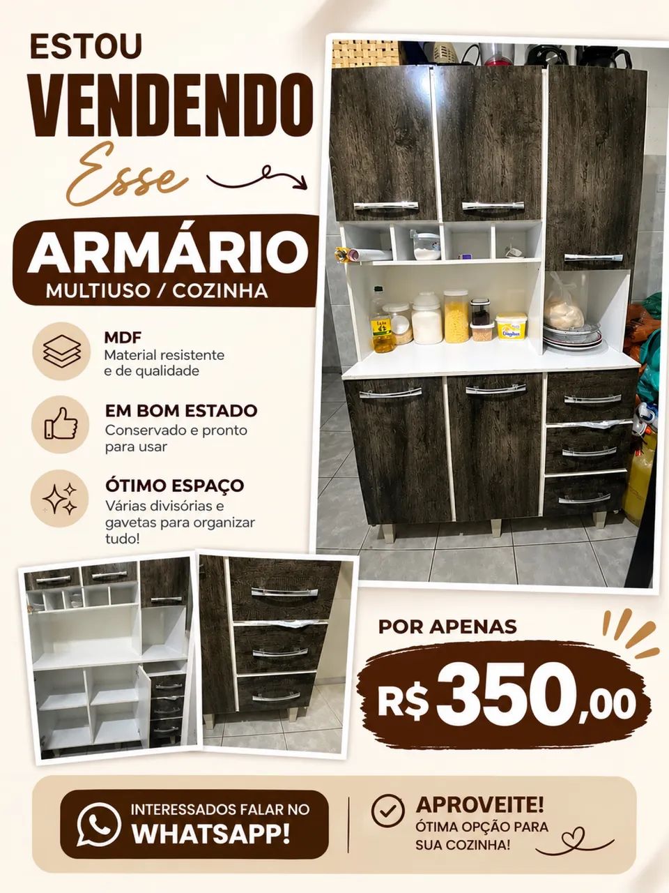 Armário de cozinha 