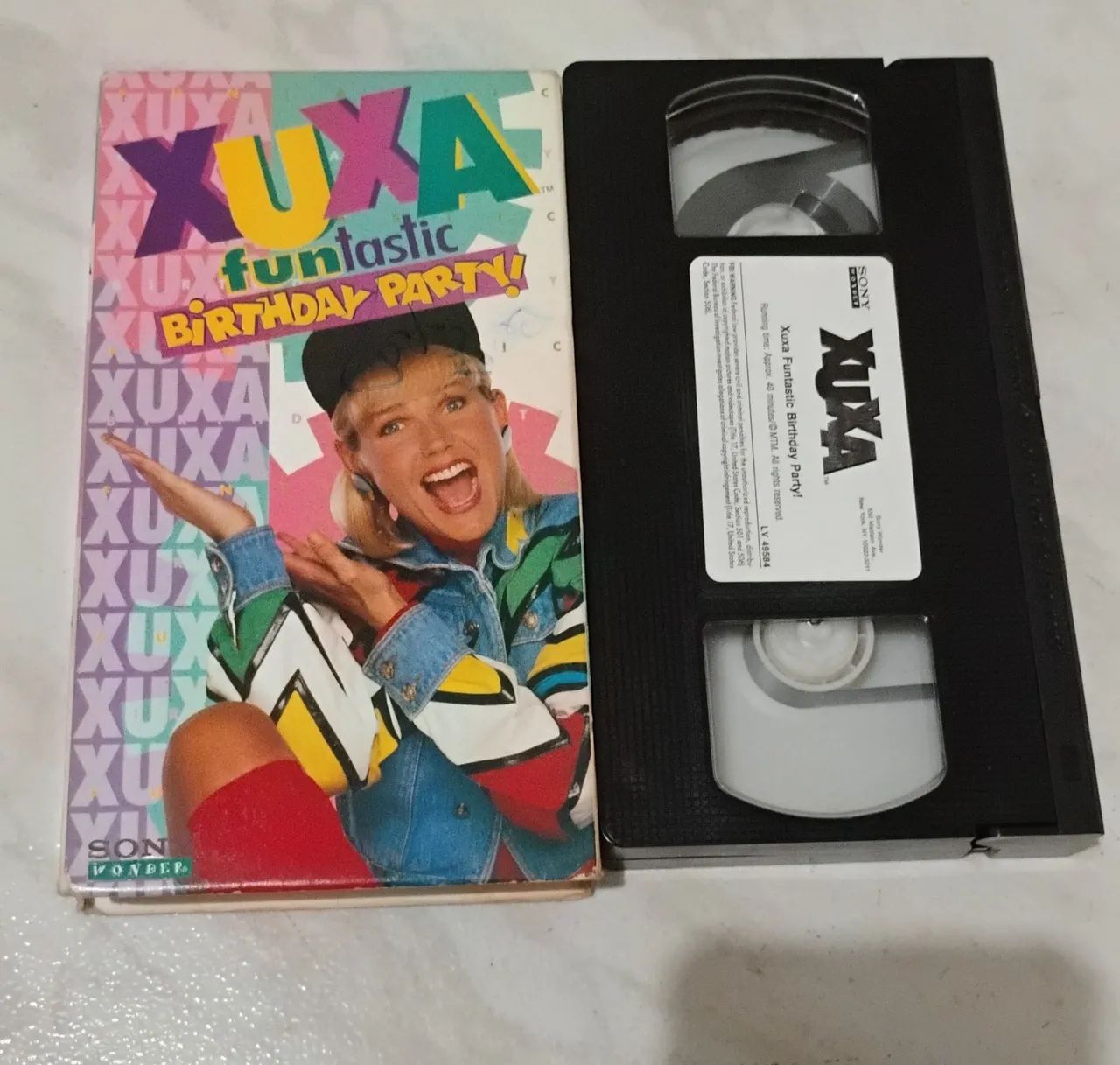 Vhs Xuxa EUA  - Foto 2
