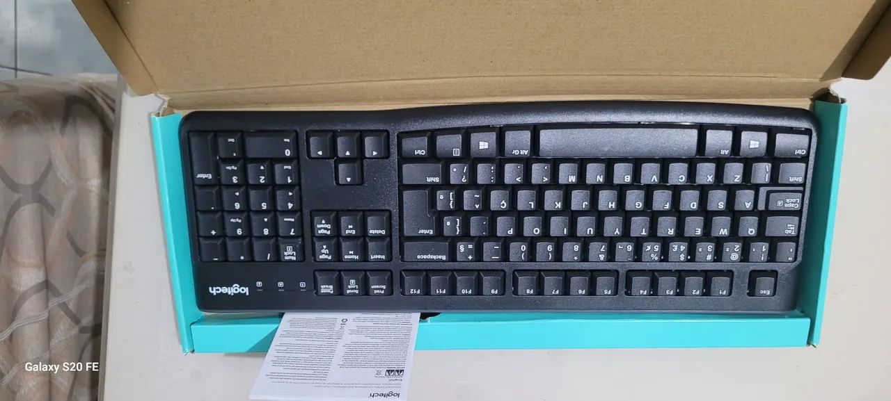 Teclado Logitech k120 Novo - Foto 2