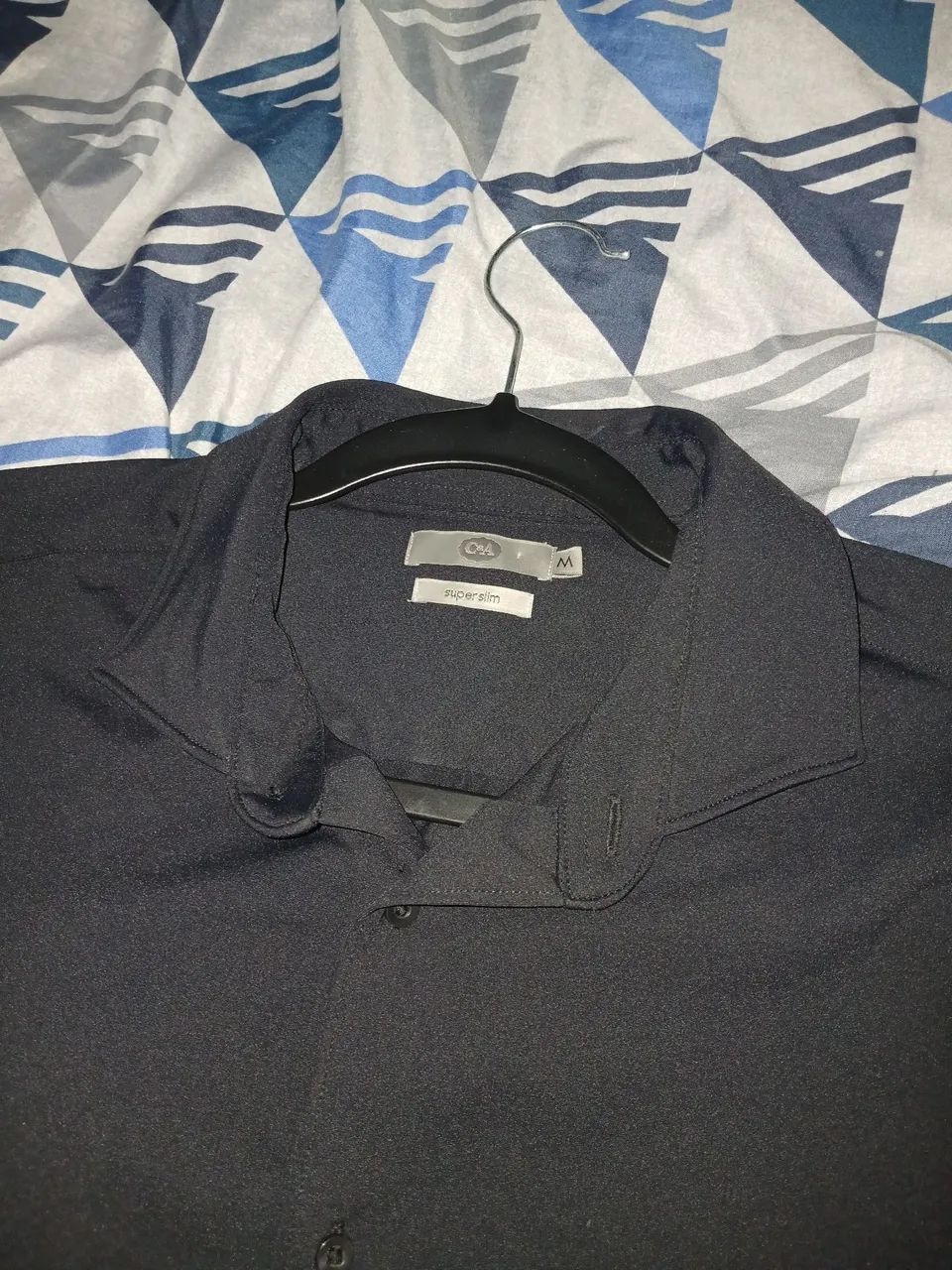 Camisa preta masculina - Foto 3