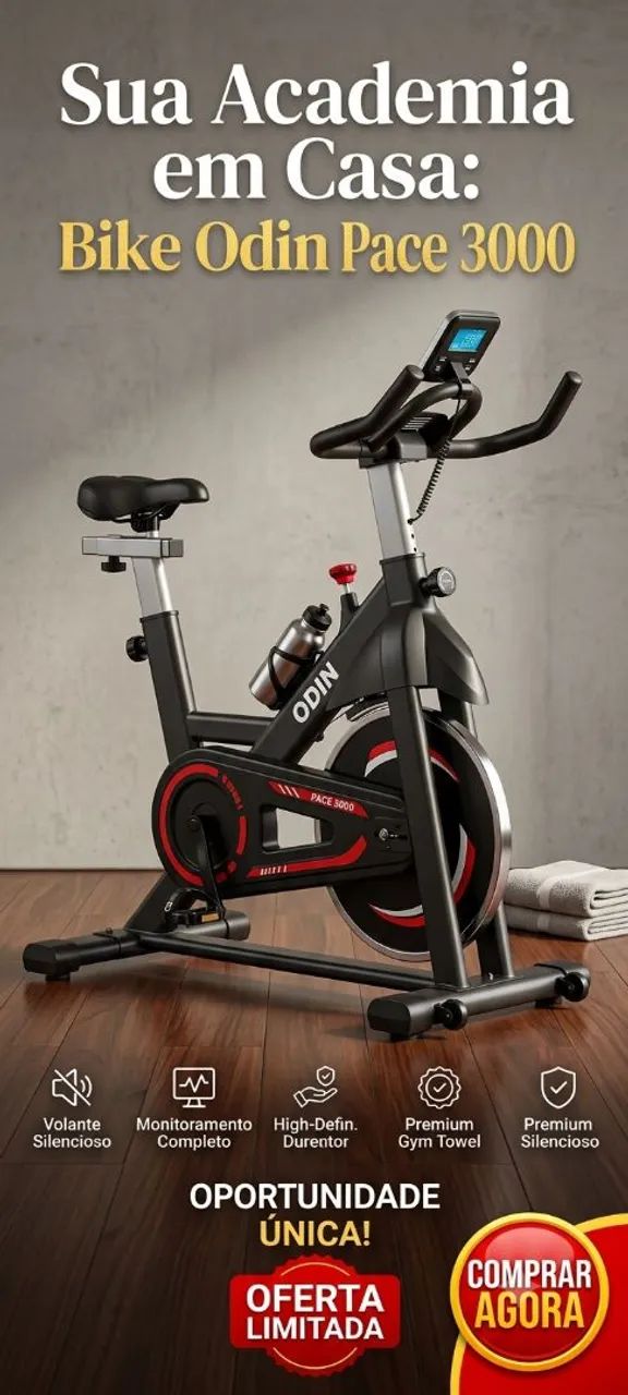 Bicicleta Ergométrica Odin  - Foto 3