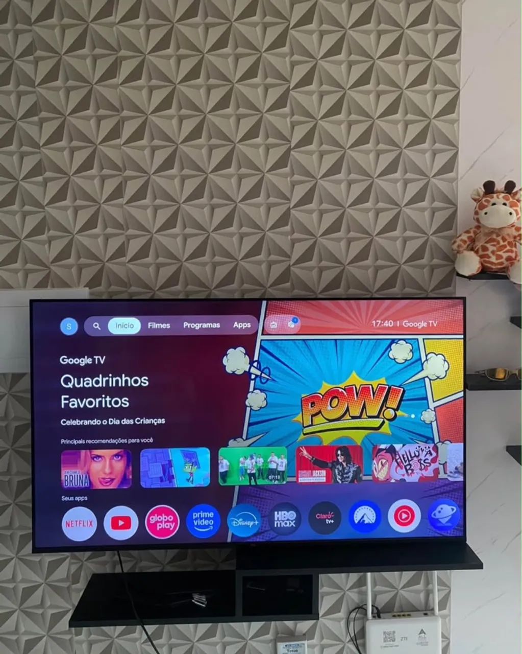 Smart TV TCL 50 Polegadas( Bordas infinitas)