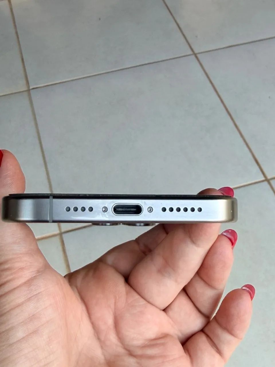 iPhone 15 Pro Max 256GB - Natural Titanium  - Foto 4