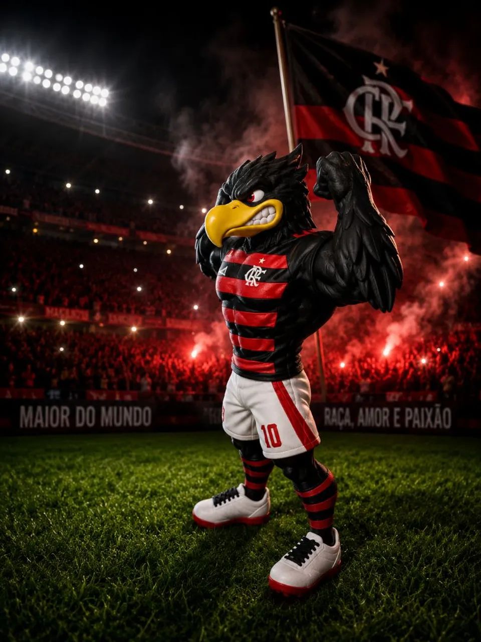 Mascote Flamengo - Urubu - Foto 2