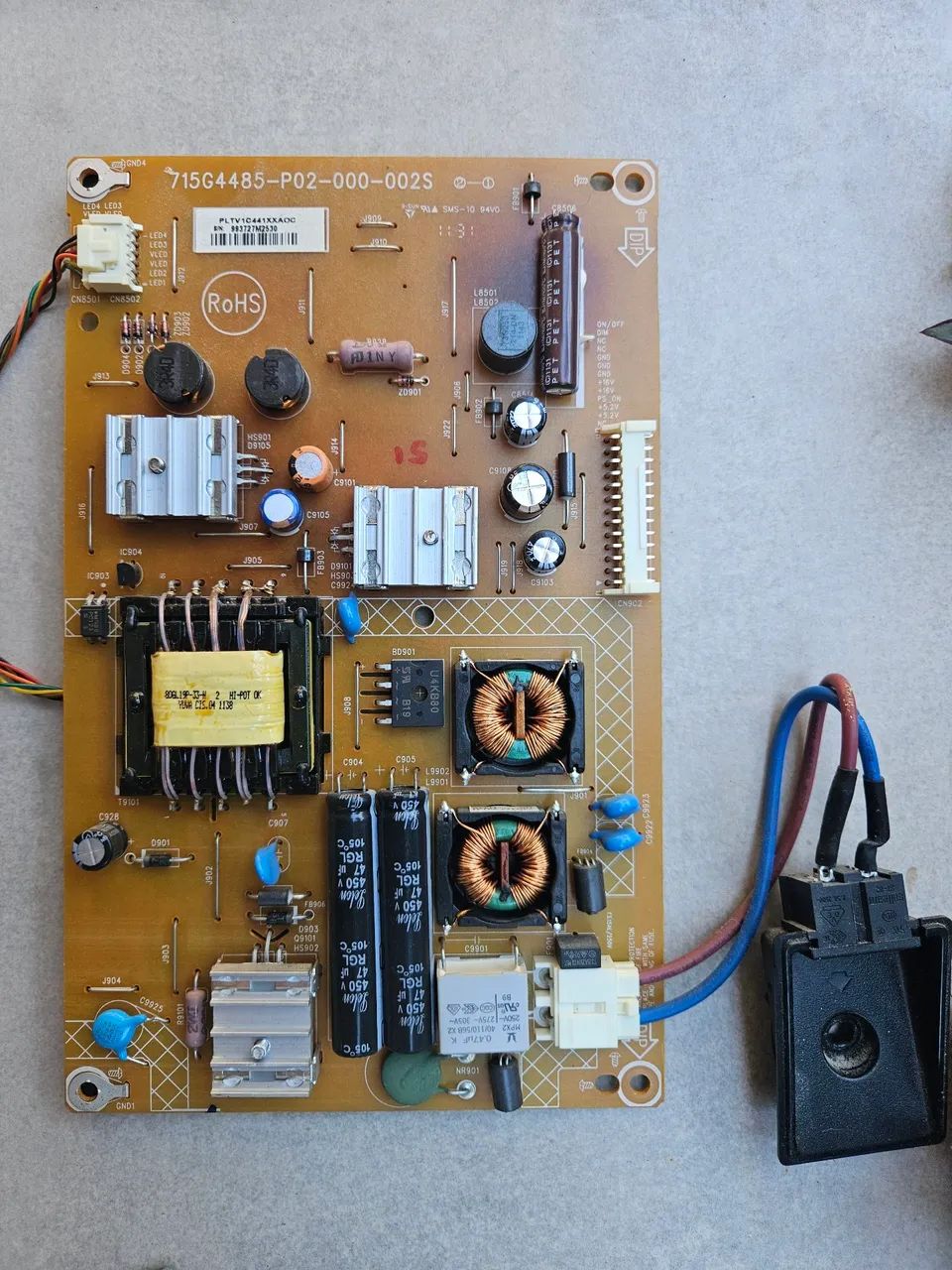 Placa Fonte TV AOC 22" LE22H158