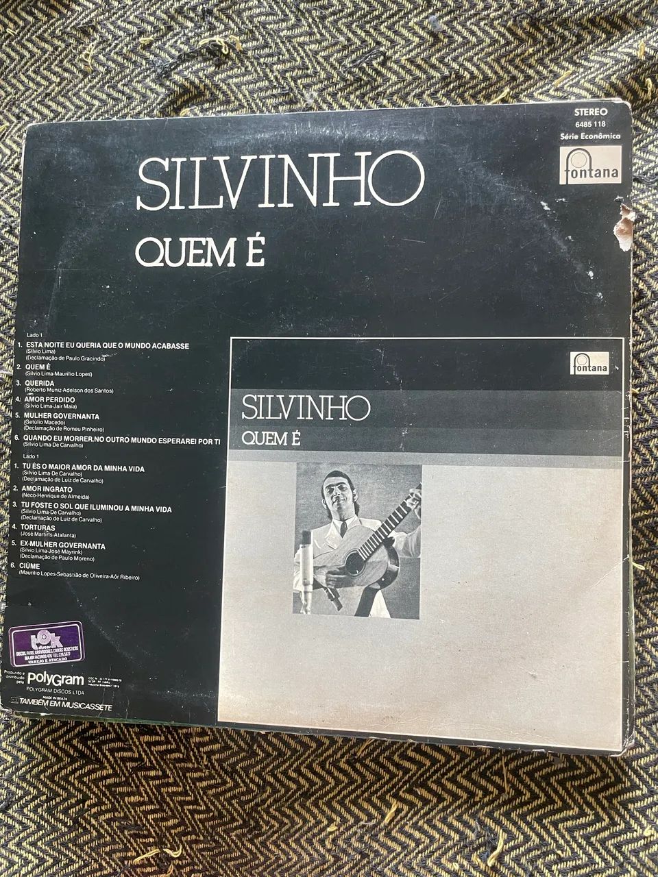 LP Vinil Silvinho Quem É - 1979 - Foto 3