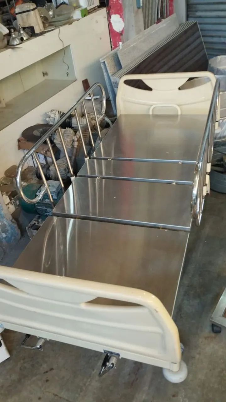 Cama de inox valo $1500 só ligar *71 ou zap  - Foto 2